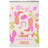Cowgirl Planner Kalender (Hoes)