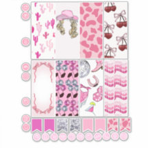 COWGIRL PLANNER STICKERS