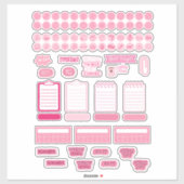 COWGIRL PLANNER STICKERS (Vel)