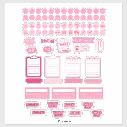 COWGIRL PLANNER STICKERS (Vel)