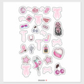 COWGIRL PLANNER STICKERS (Vel)