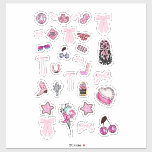 COWGIRL PLANNER STICKERS (Vel)