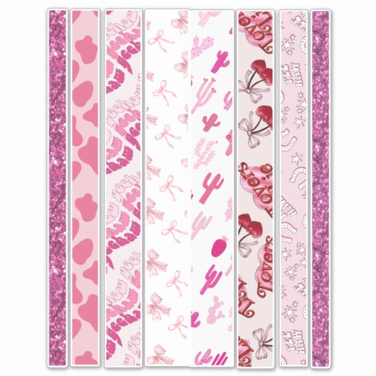 COWGIRL PLANNER STICKERS (Voorkant)