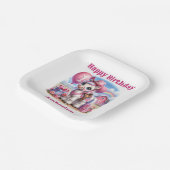 Cowgirl Pony 1-jarig Papieren Bordje (Gebogen)