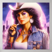Cowgirl Poster (Voorkant)
