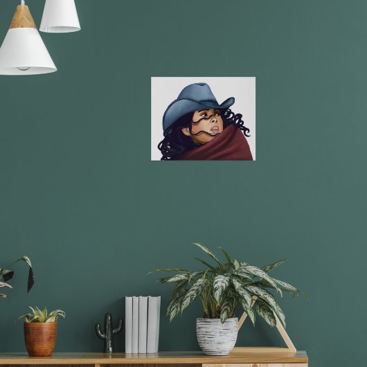 Cowgirl Poster (Woonkamer 1)