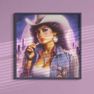 Cowgirl Poster