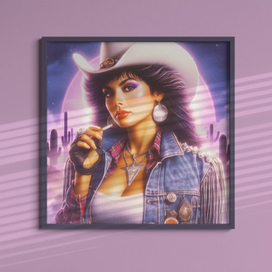 Cowgirl Poster