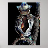 Cowgirl Poster (Voorkant)
