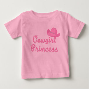 Cowgirl Princess met roze Petten Shirten