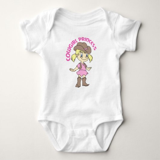 Cowgirl Princess Romper (Voorkant)