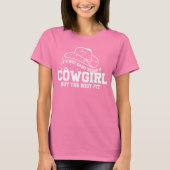 Cowgirl Quote T-shirt (Voorkant)