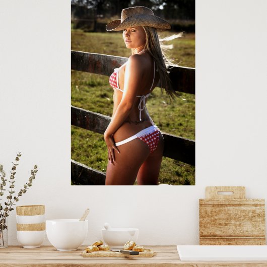 Cowgirl Ranch poster (Keuken)