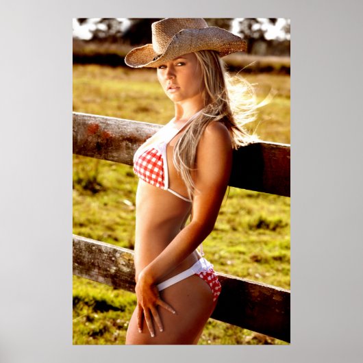 Cowgirl Ranch Poster (Voorkant)