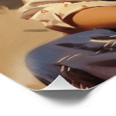 Cowgirl Reverie in stijl: Wild West fluistert Perfect Poster (Hoek)