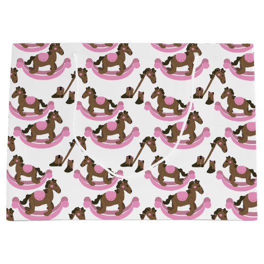 Cowgirl Rocking Pink Baby Groot Cadeauzakje (Voorkant)