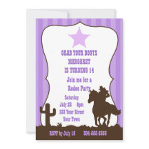 Cowgirl Rodeo Birthday Party