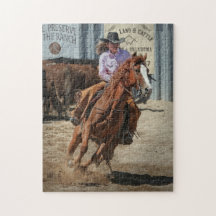 Cowgirl Rodeo Paard Paardrijden Western Sporten