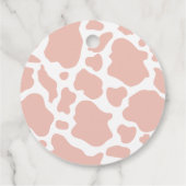 Cowgirl Rodeo Verjaardagsfeestje Dank je Bedankjes Labels (Achterkant)