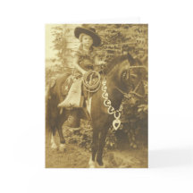 COWGIRL RODEO WENSKAART