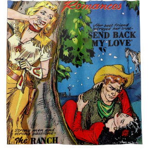 Cowgirl Romance De Betrayal Comics Douchegordijn