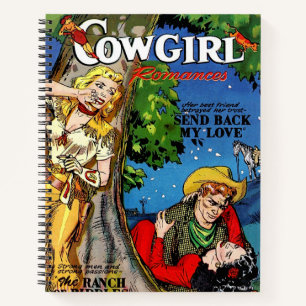 Cowgirl Romance De Betrayal  Comics Notitieboek