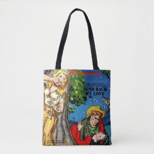 Cowgirl Romance De Betrayal  Comics Tote Bag