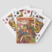 "Cowgirl Romancen" Comic Book-Speekkaarten Pokerkaarten (Achterkant)