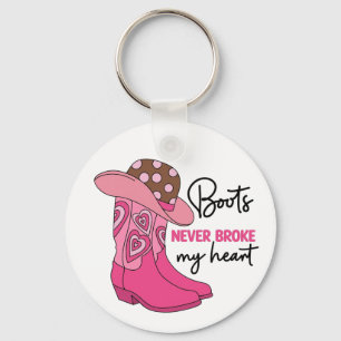 Cowgirl Roze Cowboylaarzen Western Paardenvriend G Sleutelhanger
