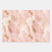 Cowgirl roze crème bruin Koeienhuid Inpakpapier Vel (Voorkant 3)