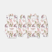 Cowgirl Roze Western Baby shower Favoriet Box Bedankdoosjes (Uitgevouwen)