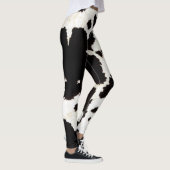 Cowgirl Rustic Country Cow Skin Leggings (Rechts)