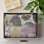 Cowgirl Rustic Glam Pink Leopard Decoupage Tissuepapier (Geschenk)