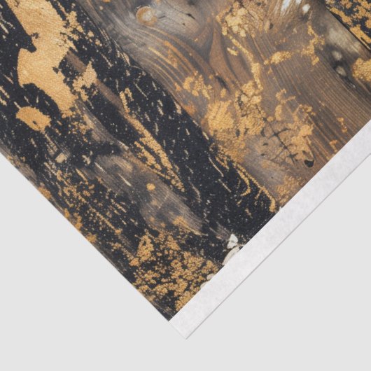 Cowgirl rustiek Western land hout decoupage Tissuepapier (Detail)