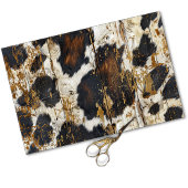 Cowgirl rustiek Western land hout decoupage Tissuepapier