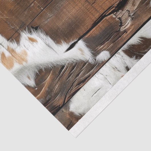 Cowgirl rustiek Western land hout decoupage Tissuepapier (Detail)