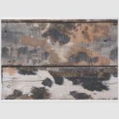 Cowgirl Rustieke Westerse Chic Dier Decoupage Tissuepapier (Voorkant)