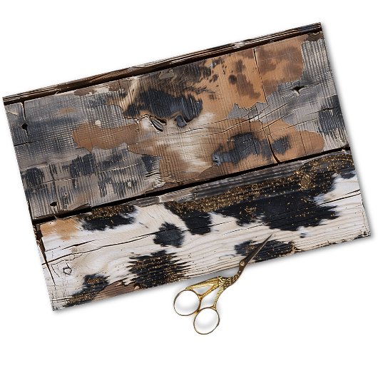 Cowgirl Rustieke Westerse Chic Dier Decoupage Tissuepapier