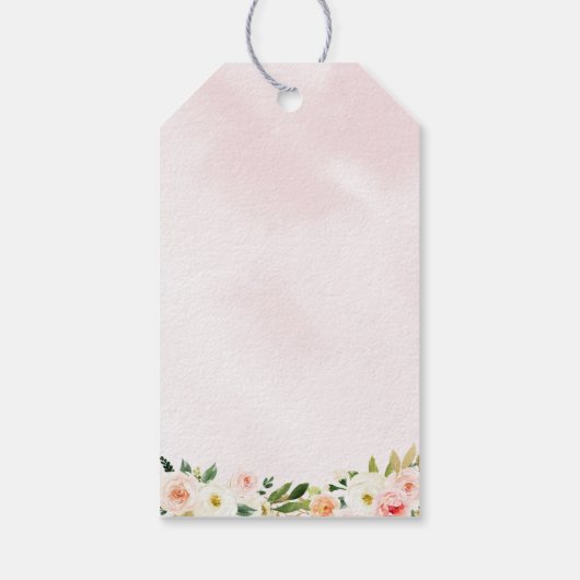 Cowgirl saddle up Horse Pony Birthday Cadeaulabel (Achterkant)