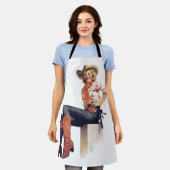 Cowgirl Schort (Gedragen)