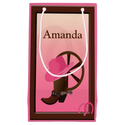 Cowgirl SGB Klein Cadeauzakje (Voorkant)