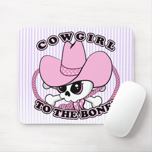 Cowgirl Skull Muismat (Met muis)