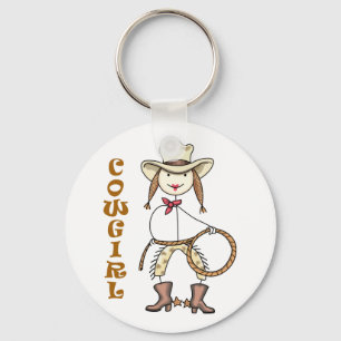 Cowgirl Sleutelhanger