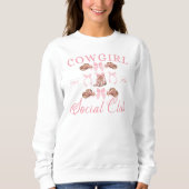 Cowgirl Social Club Sweatshirt (Voorkant)