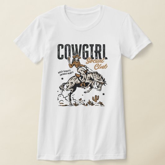 Cowgirl Social Club T-shirt (Laagn)