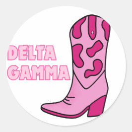 Cowgirl Sorority Sticker