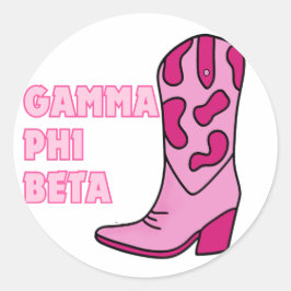 Cowgirl Sorority Sticker