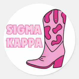 Cowgirl Sorority Sticker