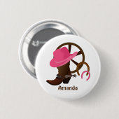 Cowgirl Specialized Ronde Button 5,7 Cm (Voorkant /achterkant)