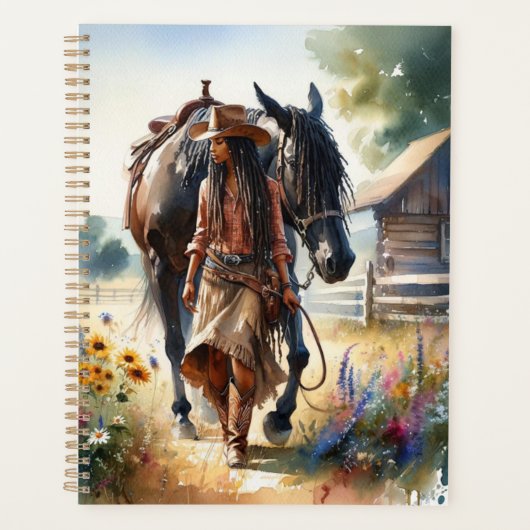 Cowgirl Spirit Western Planner (Voorkant)